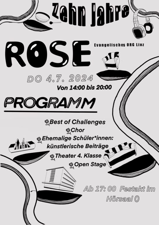 Die ROSE wird 10